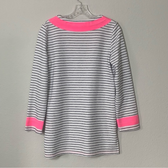 Sail to Sable STS stripped embroidered long sleeve tunic size S nautical - Picture 10 of 12